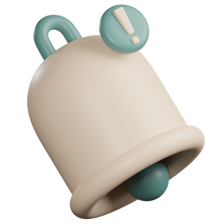 Notification Bell  3D Icon