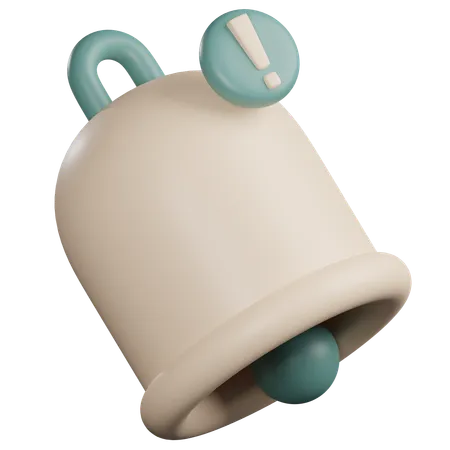 Notification Bell  3D Icon