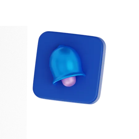 Notification Bell  3D Icon