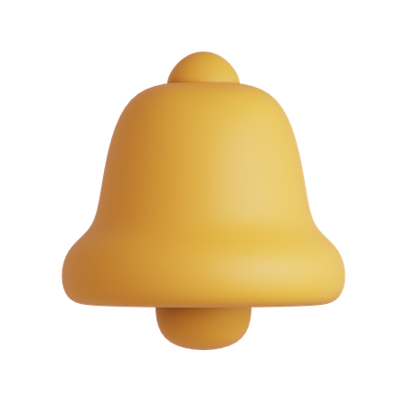 Notification Bell  3D Icon