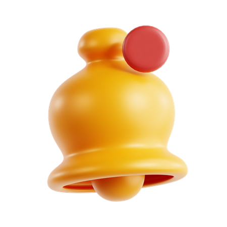 Notification Bell  3D Icon