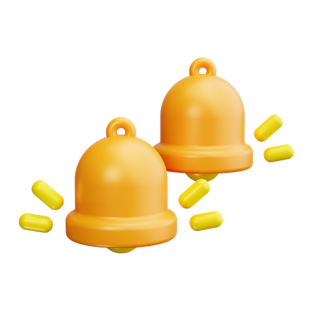 Notification Bell  3D Icon