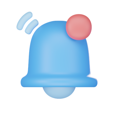 Notification Bell  3D Icon