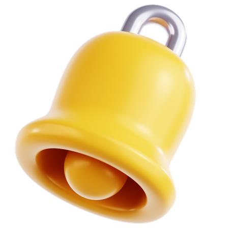 Notification Bell  3D Icon