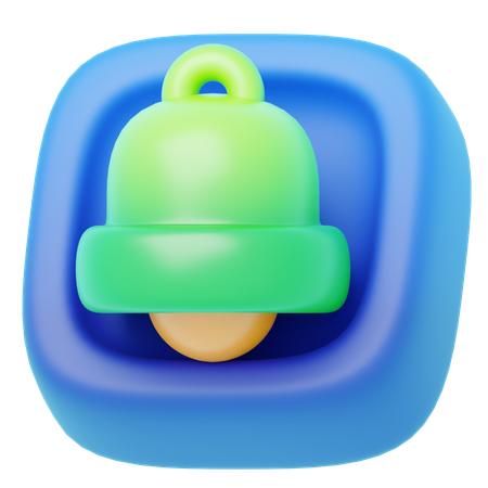 Notification Bell  3D Icon