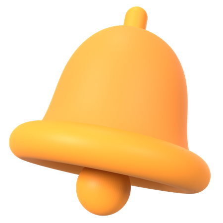 Notification Bell  3D Icon