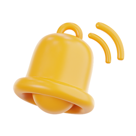 Notification Bell  3D Icon
