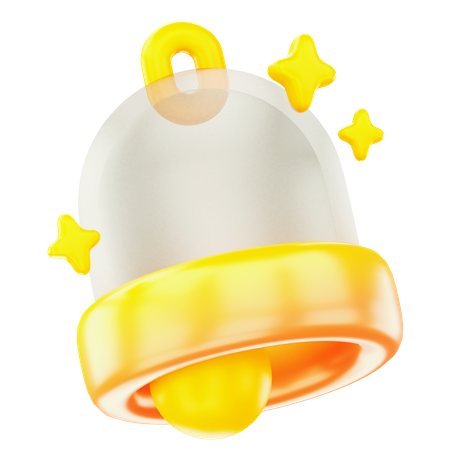 Notification Bell  3D Icon