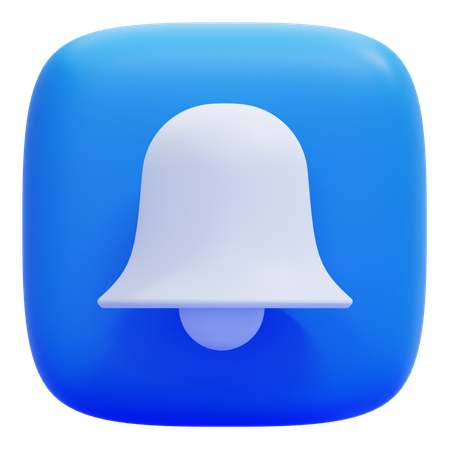 Notification Bell  3D Icon