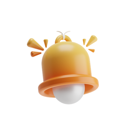 Notification Bell  3D Icon