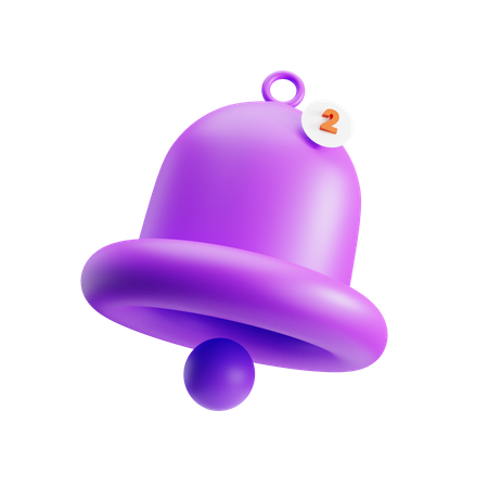 Notification Bell  3D Icon