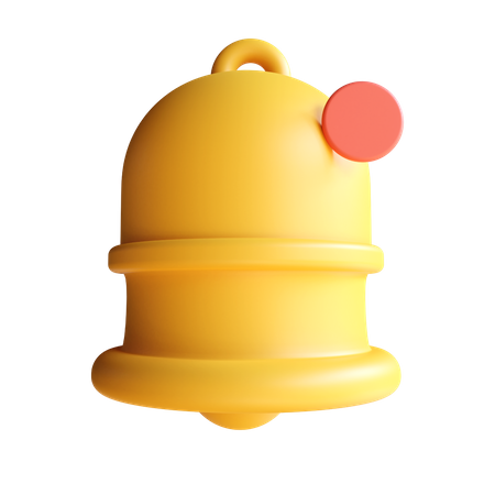 Notification Bell  3D Icon