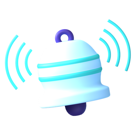 Notification Bell  3D Icon