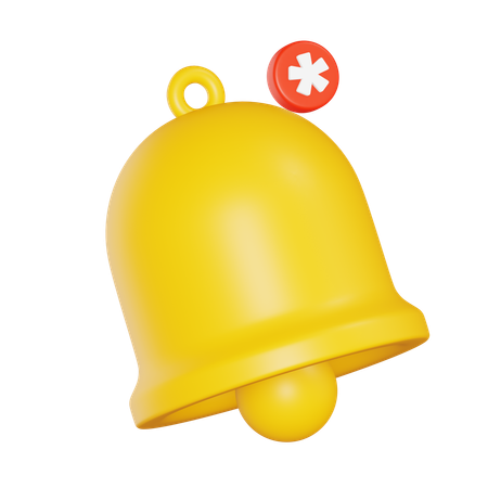 Notification Bell  3D Icon