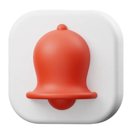 Notification Bell  3D Illustration