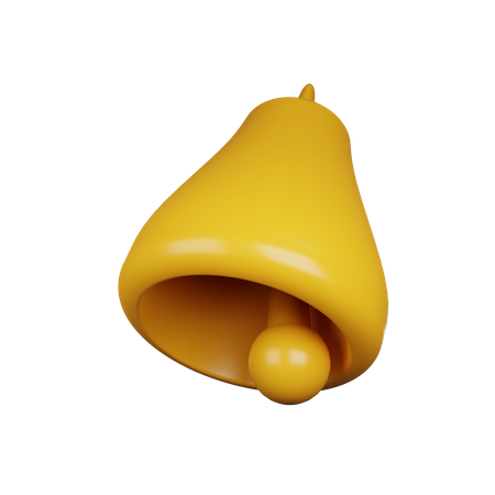 Notification Bell  3D Illustration