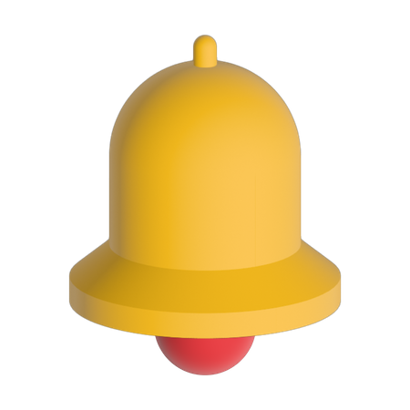 Notification Bell  3D Illustration