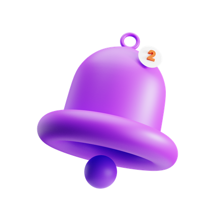 Notification Bell  3D Illustration