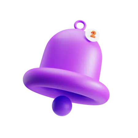 Notification Bell  3D Illustration