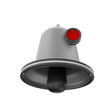 Notification Bell  3D Illustration