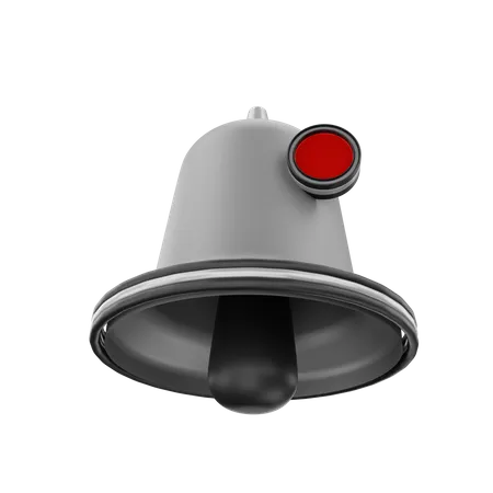 Notification Bell  3D Illustration