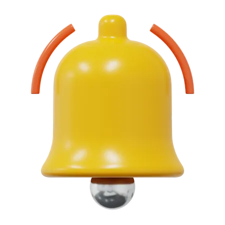 Notification Bell  3D Illustration