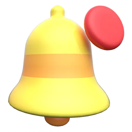 Notification Bell  3D Illustration