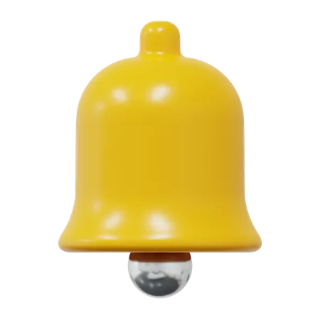 Notification Bell  3D Illustration