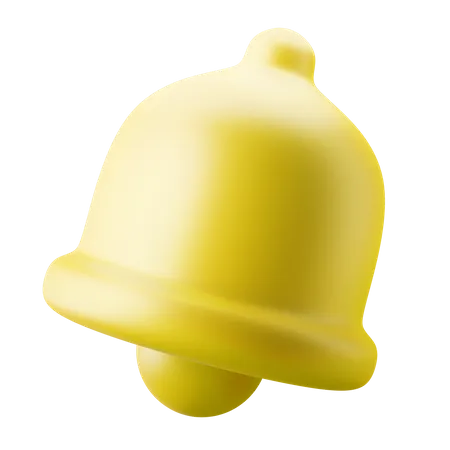 Notification Bell Cute Minimal 3 D Icon Illustration 3D Icon