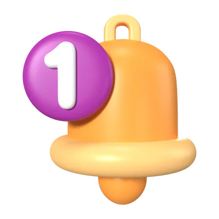 This Is Notification Bell 3 D Render Illustration Icon High Resolution Png File Isolated On Transparent Background Available 3 D Model File Format BLEND OBJ FBX And GLTF 3D Icon
