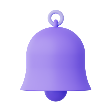 Notification Bell 3D Icon