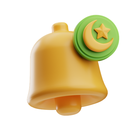 Notification Bell Alerts  3D Icon
