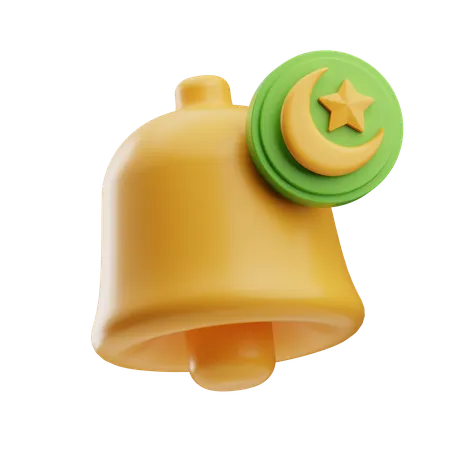 Notification Bell Alerts  3D Icon