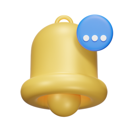 Notification Chat  3D Icon