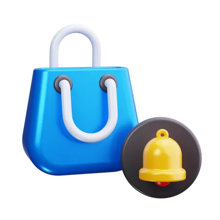 Notification d'achat  3D Icon