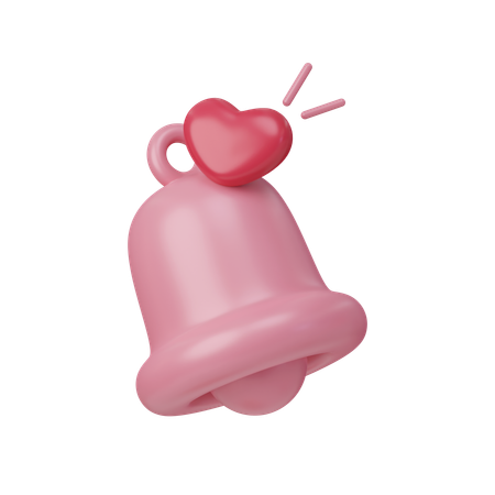 Notification d'amour  3D Icon