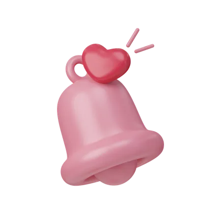 Notification d'amour  3D Icon