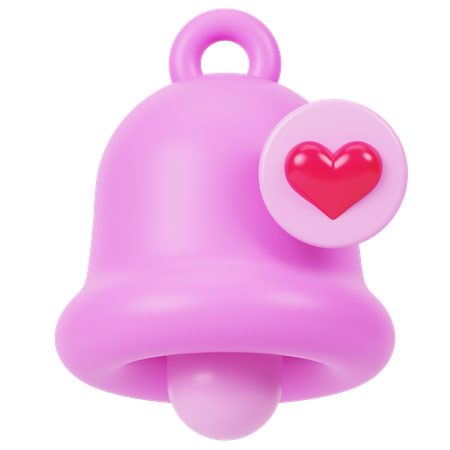 Notification d'amour  3D Icon