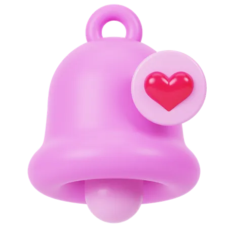 Notification d'amour  3D Icon