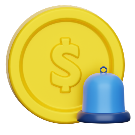 Notification de paiement  3D Icon