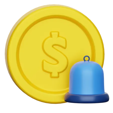 Notification de paiement  3D Icon