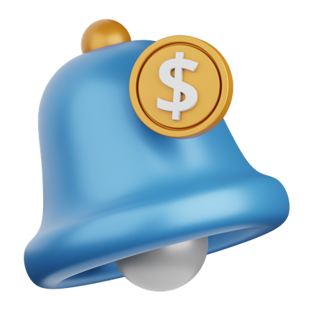 Notification de paiement  3D Icon