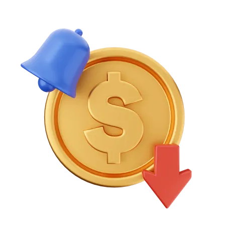 Notification de paiement  3D Icon