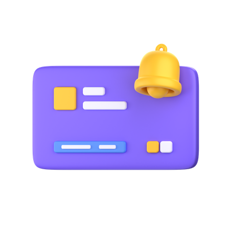 Notification de paiement  3D Icon