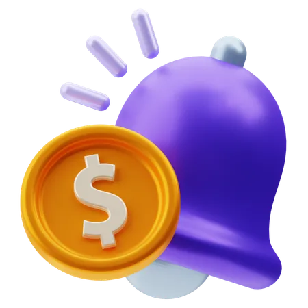 Notification de paiement  3D Icon