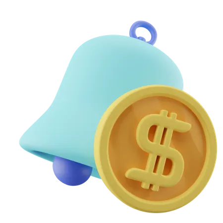 Notification de paiement  3D Icon