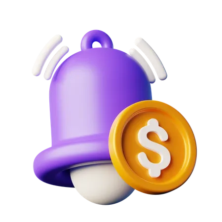 Notification de paiement  3D Icon