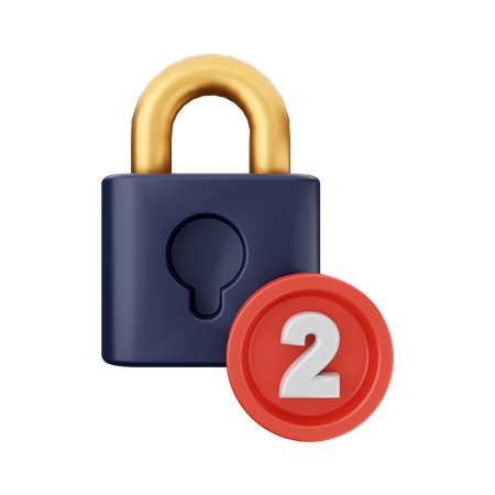 Notification de sécurité  3D Icon