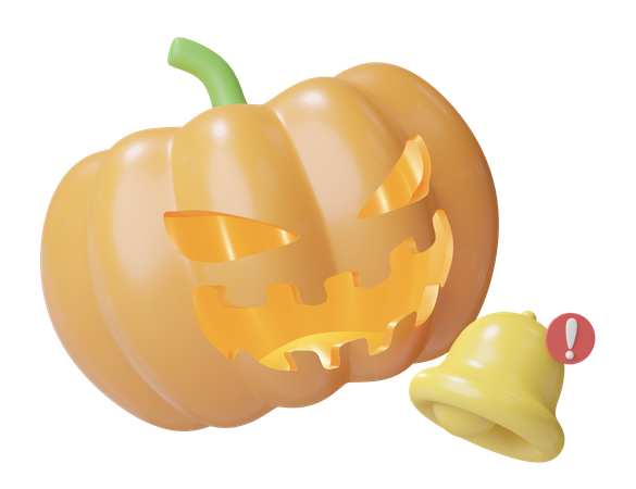 Notification d'Halloween  3D Icon