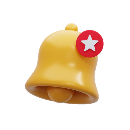 Notification favorite  3D Icon